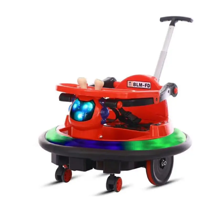 360° Rotating Electric Ride-On Car – Dual Motor, Rocking & Remote Control (2.4 Ghz) 1