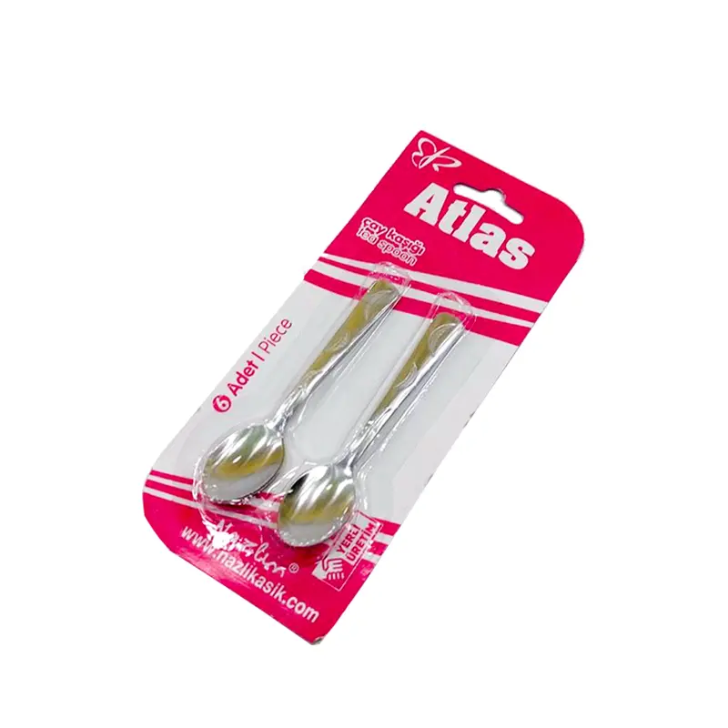 Atlas 6-Piece Set Of Small Stainless Steel Dinner Spoons 1
