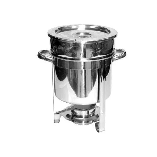 Excellanté 7-Quart Stainless Steel Marmite-Style Chafer 1