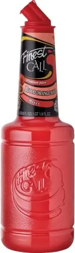 Finest Call Blood Orange Sour Mix – Tart & Zesty Cocktail Syrup, 1 L (33.8 Fl Oz), Retail-Ready Packaging 1