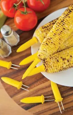 Fox Run Jumbo Corn Holder Set – 8-Piece Kitchen Tool For Grilling And Serving 1