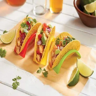 Fox Run Reusable Taco Stand Set (12-Pack) 1