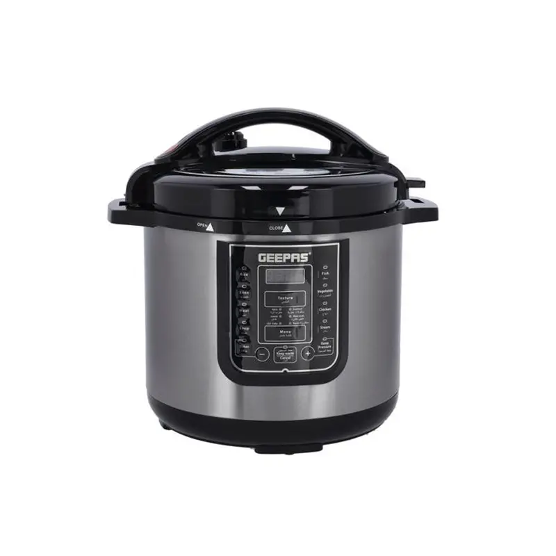 Gmc Tabletop Gas Hob – 60X60Cm Steel (Ggh6022Nst) + Multi-Cooker 8L 1