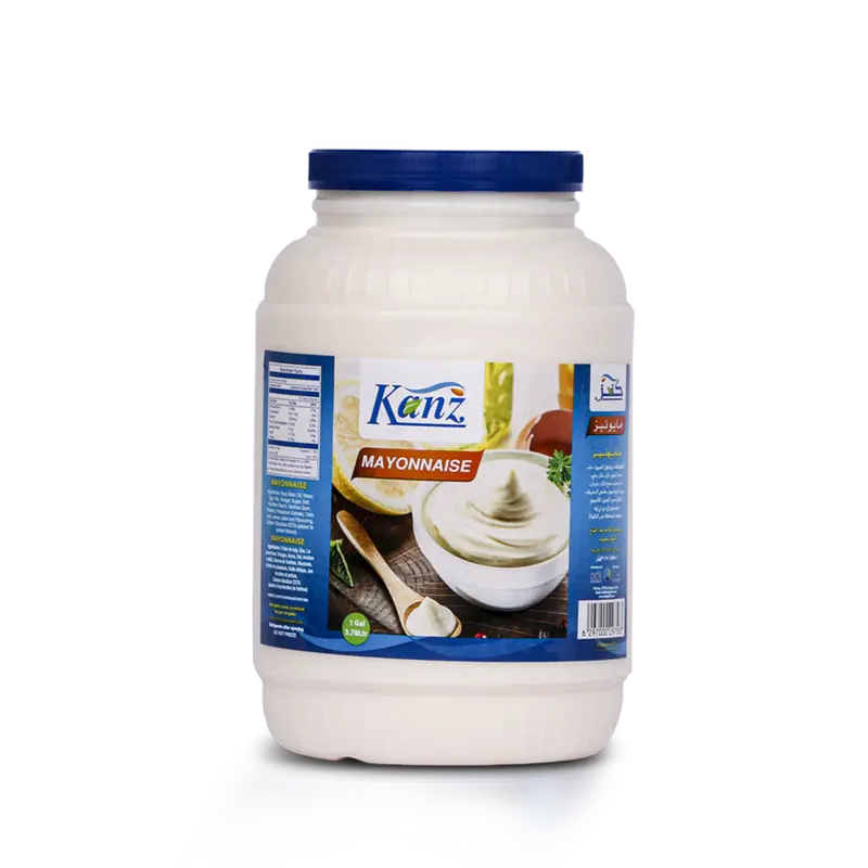 Kanz Premium Mayonnaise – 3.78 Liter Bulk Jar For Home & Catering 1