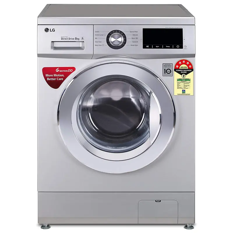 Lg 7 Kg Front-Load Fully Automatic Washing Machine – Model F2J5Qnp7S 1