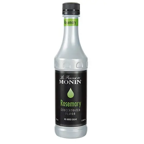 Monin Rosemary Flavor Concentrate – Sugar-Free, Gluten-Free, Vegan, 375 Ml (12.68 Oz) 1