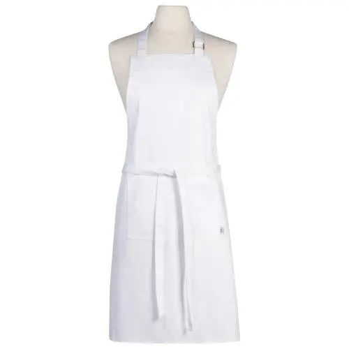 Nowdesigns Minimalist White Kitchen Apron 1