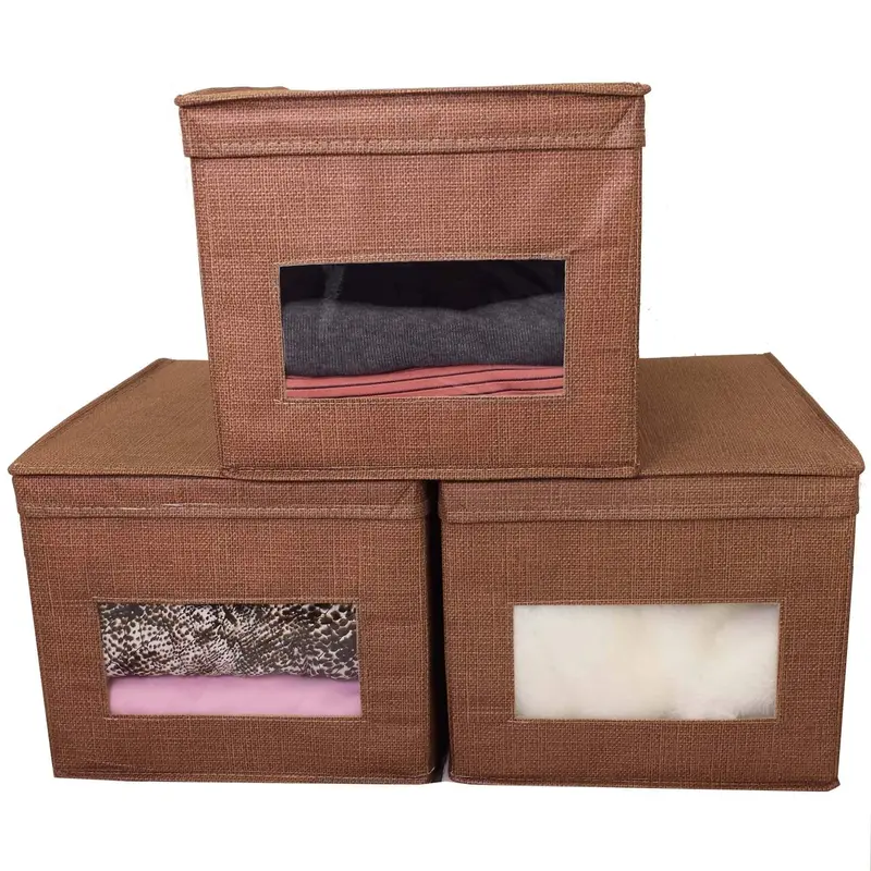 Paylak 3-Pack Clear Storage Boxes With Lids – Large See-Through Closet Organizers For Linens, Handbags, And Seasonal Items 1