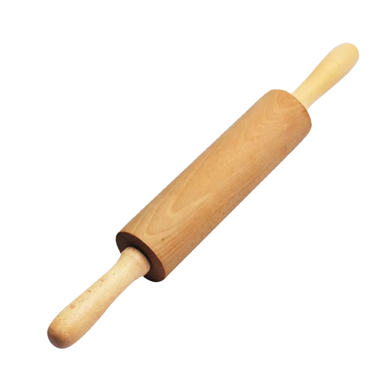 Premium Hardwood Rolling Pin – Smooth Surface Design (Model M201214-282) 1