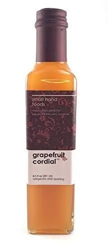 Small Hand Foods Grapefruit Cordial – Compact 8.5 Oz Bottle For Home Bartenders 1