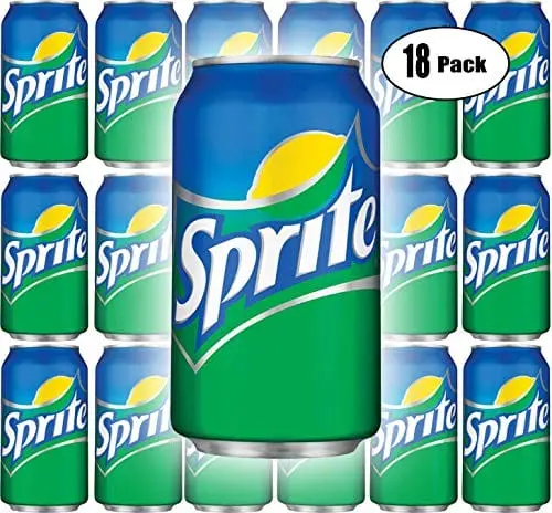 Sprite Lemon-Lime Soda – 12 Fl Oz Cans (18-Pack, 216 Oz Total) 1