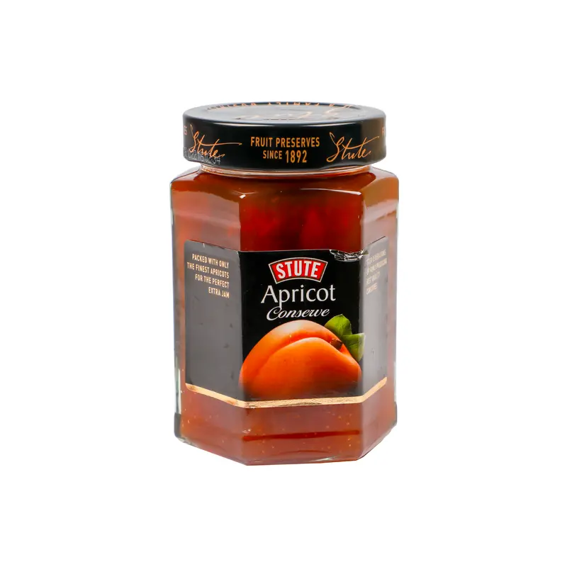 Stute Diabetic Apricot Jam – Sugar-Free Fruit Spread, 430 G 1