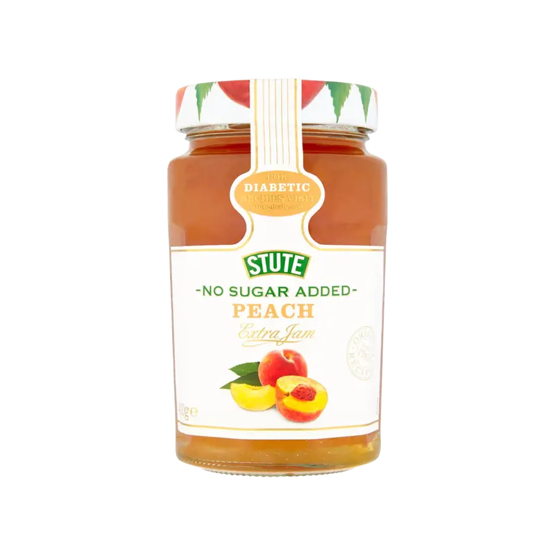 Stute Peach Extra Jam – Fruit-Rich, Spreadable, 430G 1