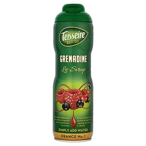 Teisseire French Grenadine Concentrate – Premium Pomegranate Syrup, 750 Ml (20 Fl Oz) 1