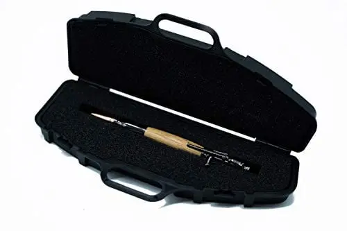 Wudwurk Whiskey Barrel Wood Ballpoint Pen – Handcrafted Bolt-Action Writing Instrument With Case & Refill 1