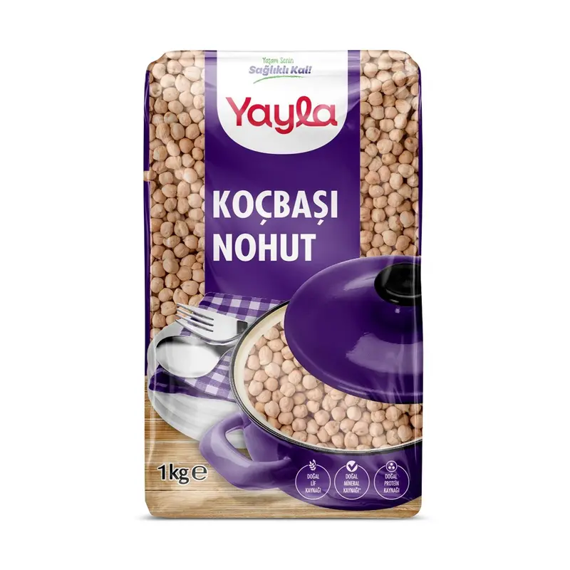 Yayla Kocbasi Chickpeas – 4 Kg Bag (9 Mm Grade, Pack Of 5) 1