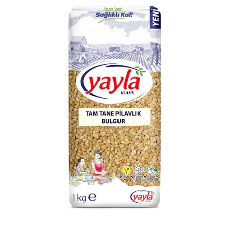 Yayla Premium Whole-Grain Bulgur For Pilaf – 1 Kg 1