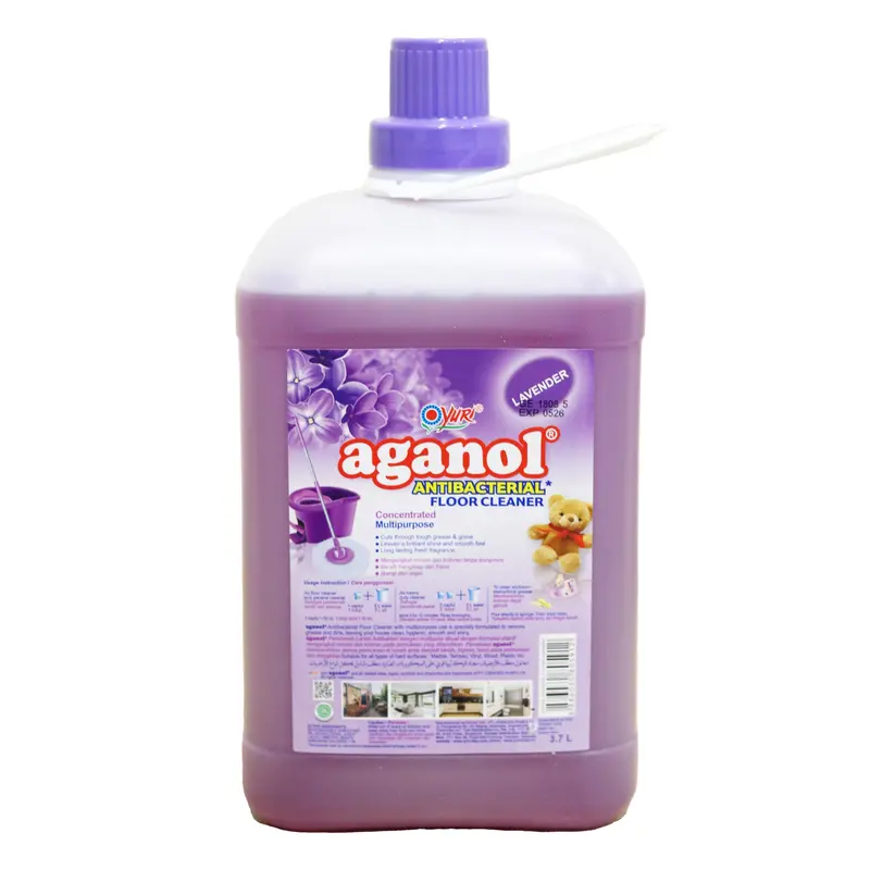 Yuri Aganol Antibacterial Floor Cleaner – Lavender Scent, 3.7 L 1